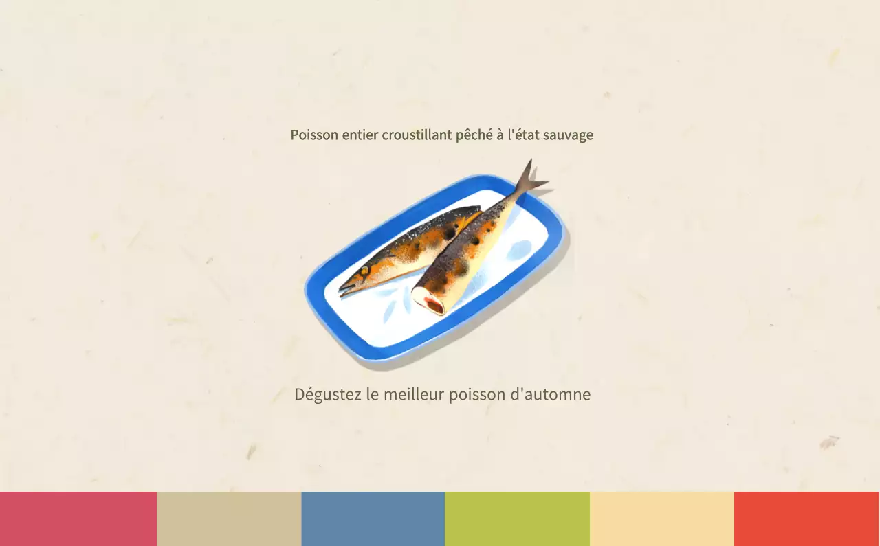 Calendrier de l'alimentation traditionnelle beige