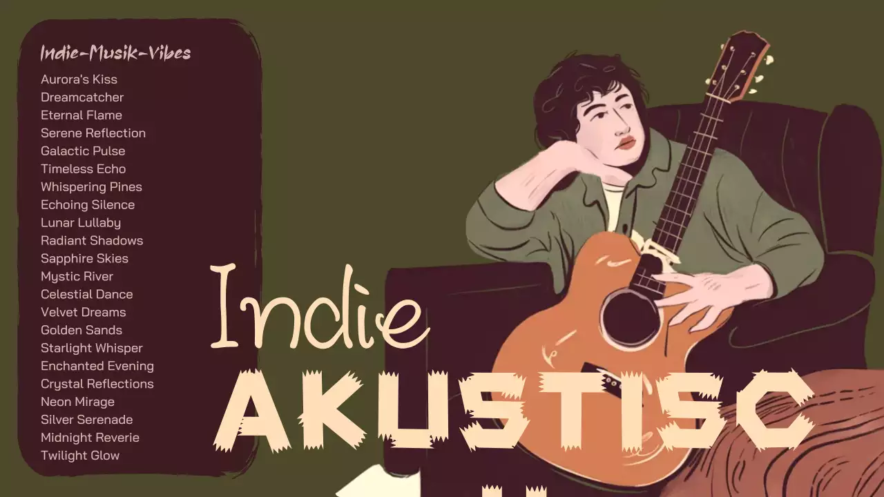 braune Retro-Musik-Wiedergabeliste