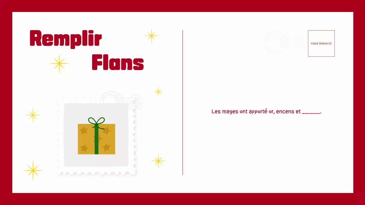 JEU D'ILLUSTRATION DE NOËL POUR LES ENFANTS