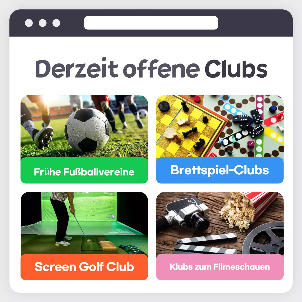 Hellblau einfach, wie man einen Firmenclub einrichtet Informationen kommunizieren