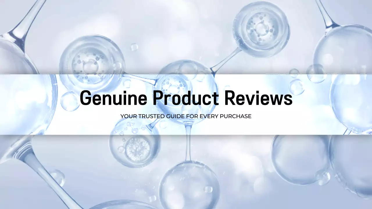 Blue Clean Product Promotion YouTube Thumbnail