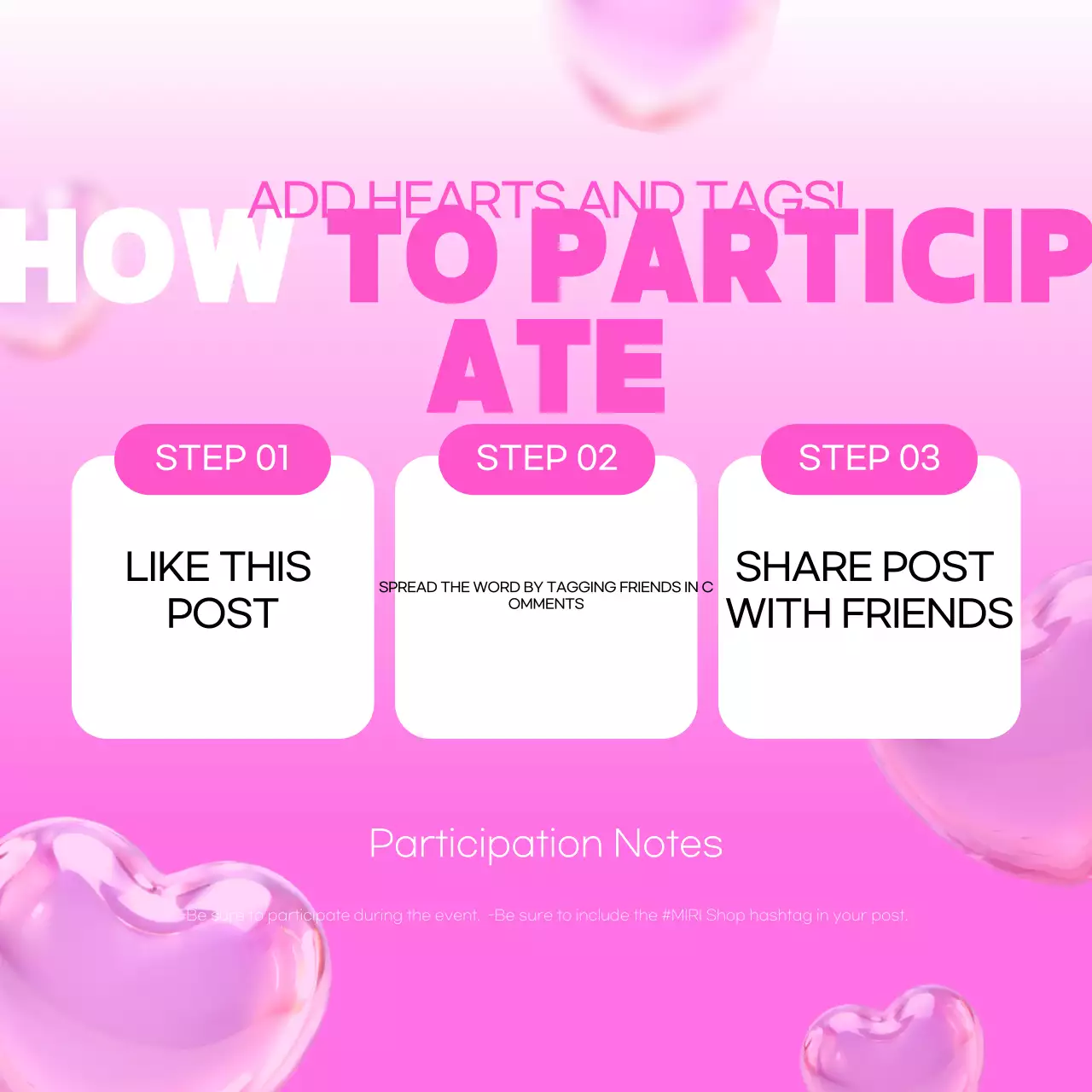 Carrossel de promoção de eventos da Pink Trendy no Instagram