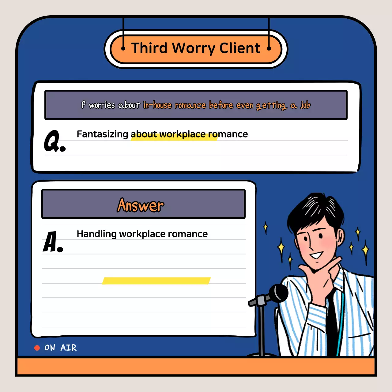 Blue Retro Podcast Announcement Instagram Carousel