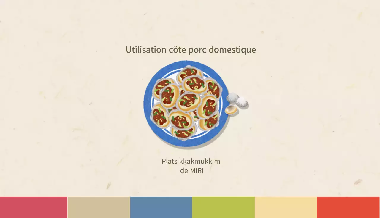 Calendrier de l'alimentation traditionnelle beige