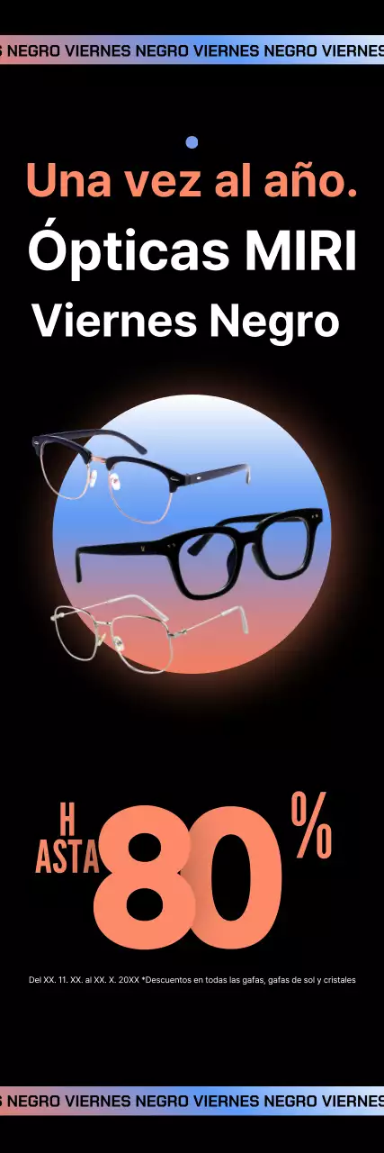 Ópticas Black Modern Black Friday