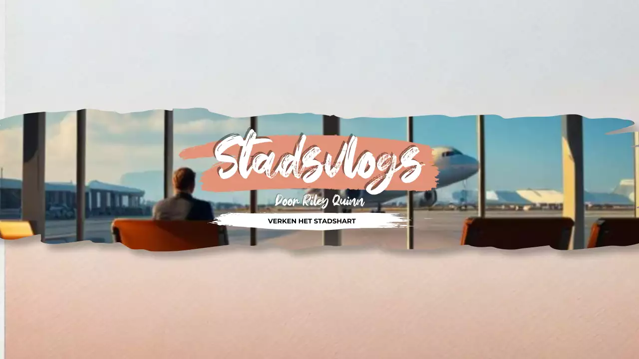 oranje modern reisvlog youtube kanaal kunst