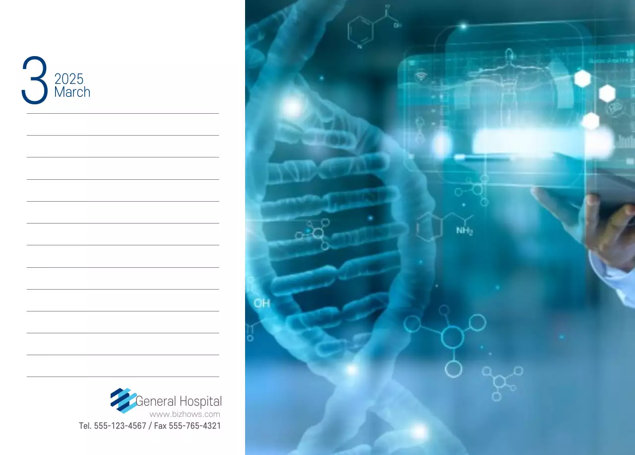 Kalender Promosi Rumah Sakit Sederhana Putih Angkatan Laut