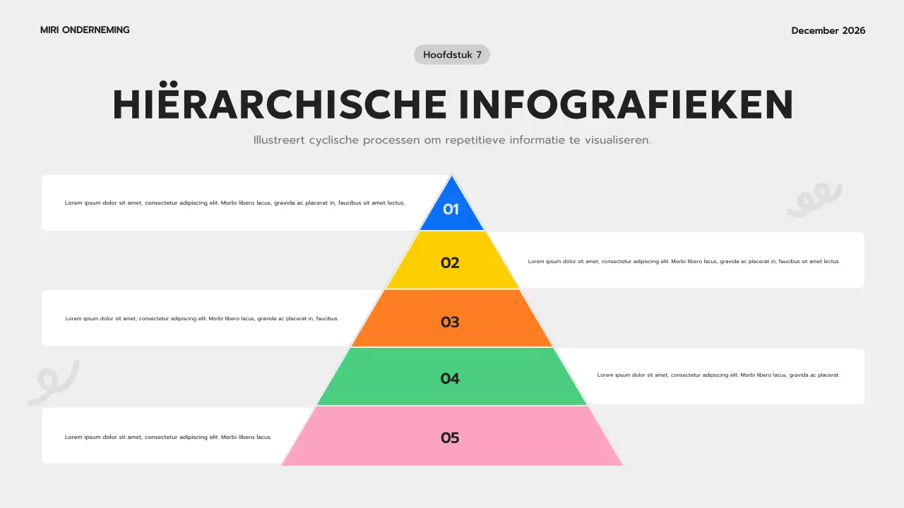blauwe moderne infographics gids