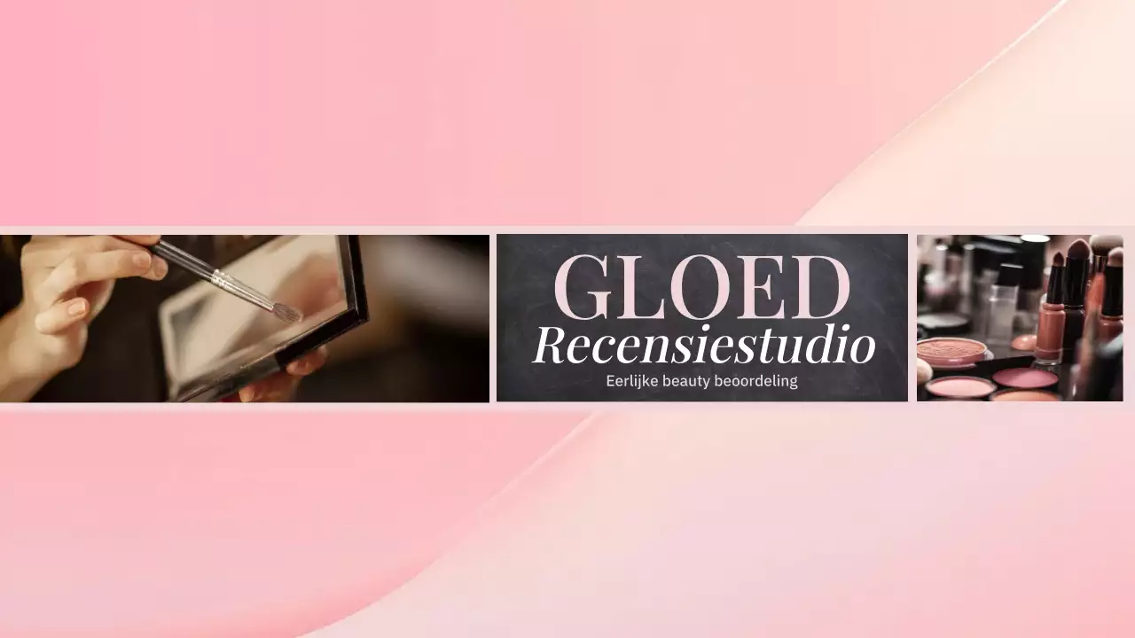 Roze Elegante Schoonheid Advertentie