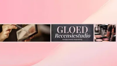 Roze Elegante Schoonheid Advertentie