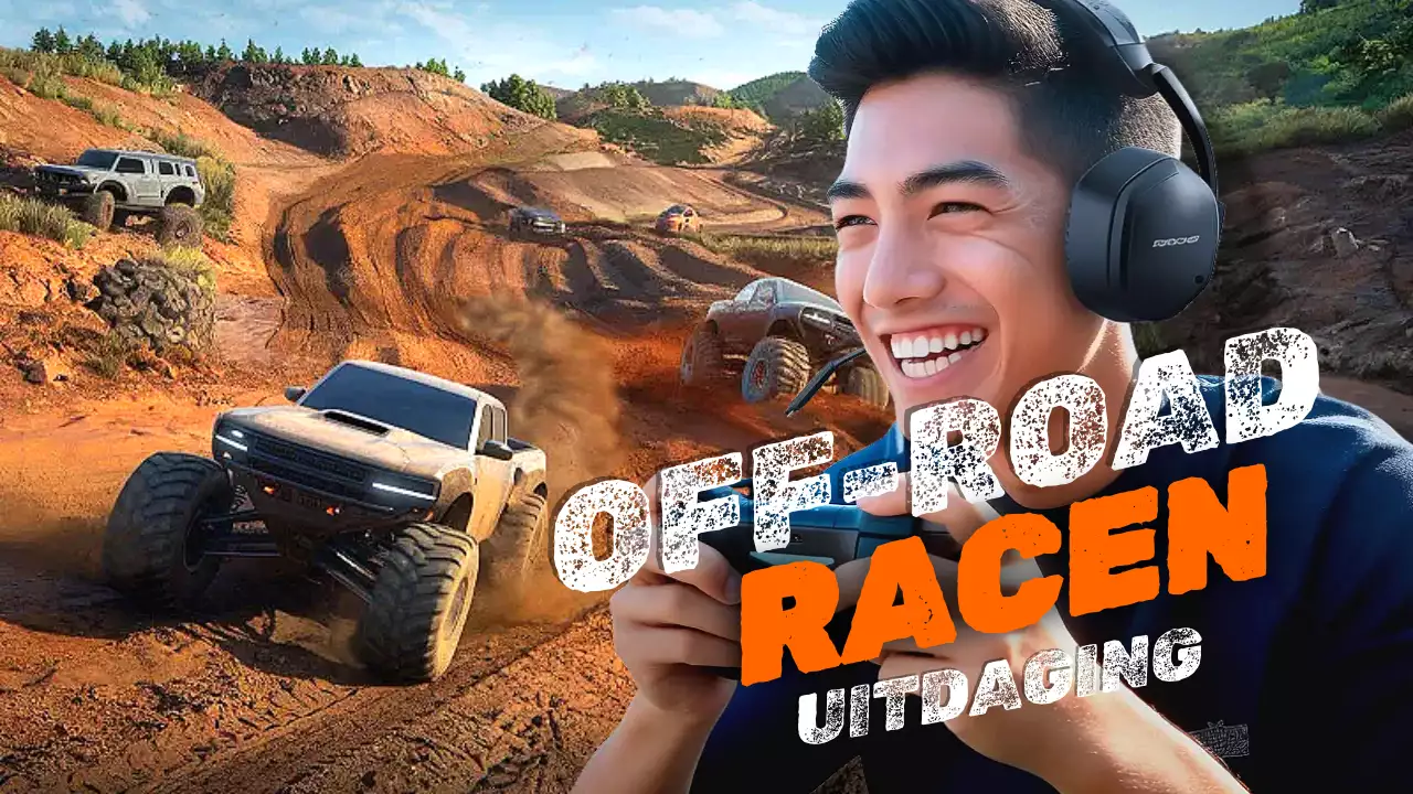 Oranje Modern Gaming Advertentie