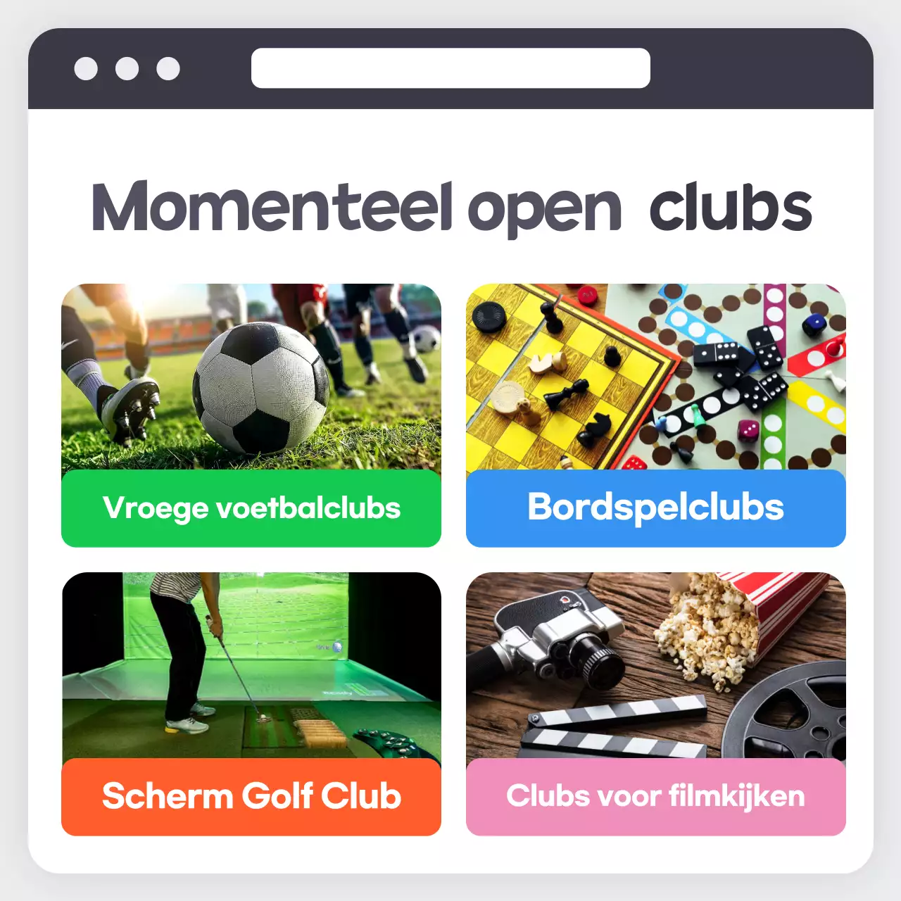 Lichtblauw eenvoudig hoe je een bedrijfsclub opzet om informatie te communiceren