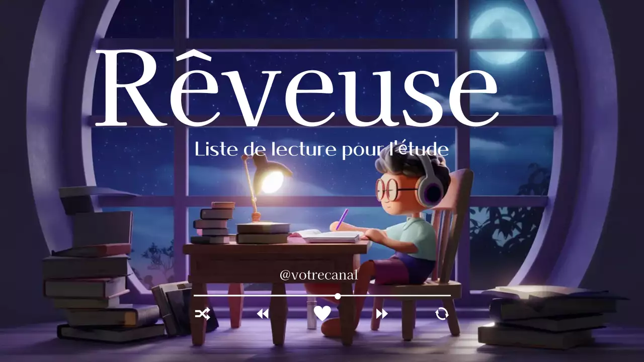 playlist de l'étude esthétique bleue