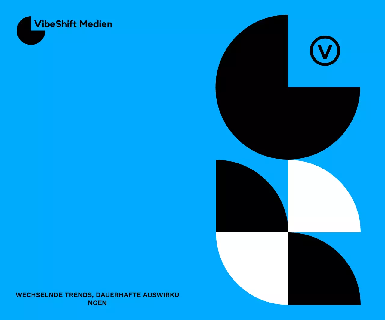 Hellblaue geometrische Marketing-Werbe-Visitenkarte