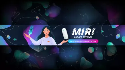 Blue Modern Technology Promotion YouTube Thumbnail