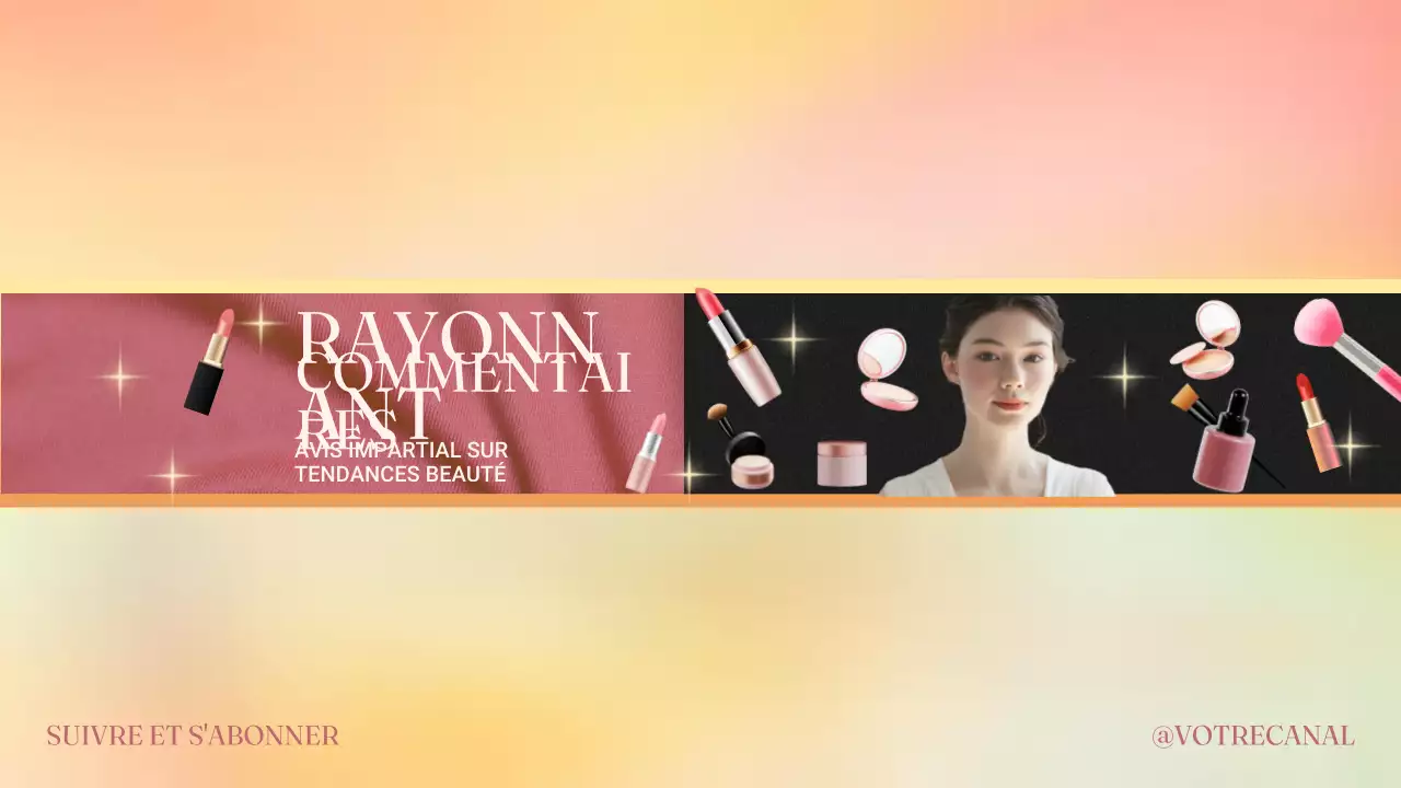 Promotion de la beauté moderne rose