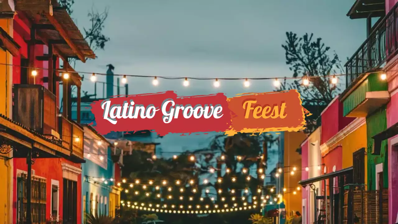 Aankondiging kleurrijk Urban Latino Groove Festival