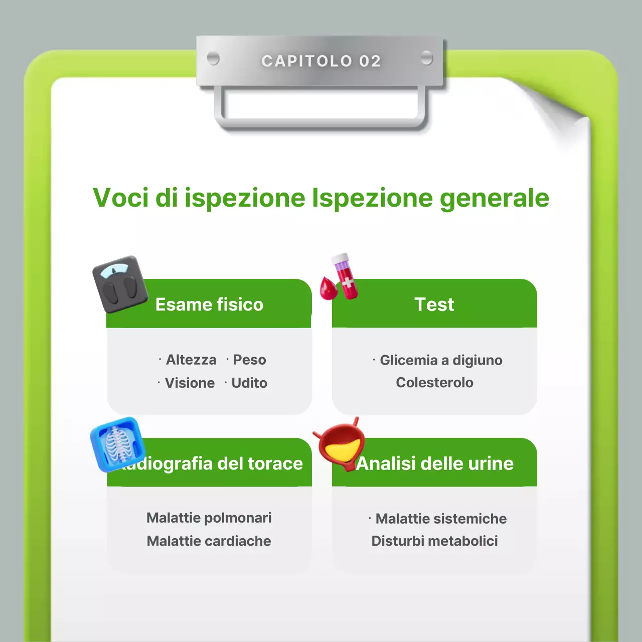 Guida al semplice controllo annuale della salute