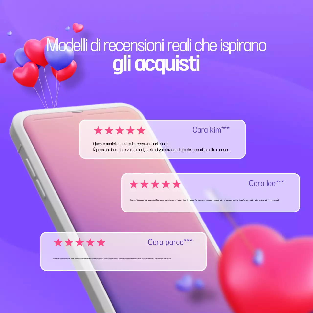 Annunci di recensioni di Bora Modern
