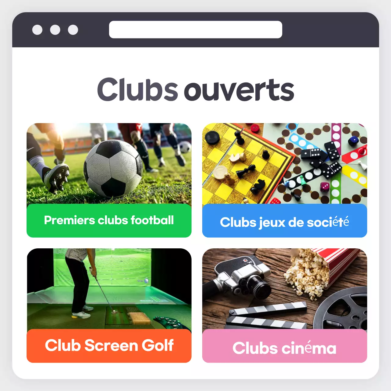 Bleu clair comment créer un club d'entreprise communiquer des informations