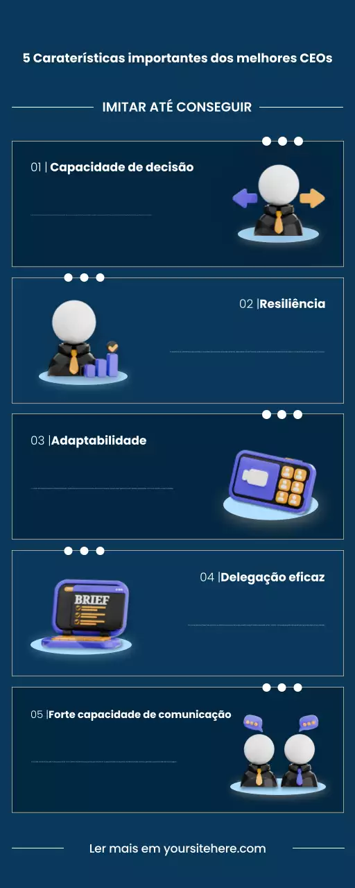Blue Business 5 Caraterísticas importantes dos maiores CEOs Guia