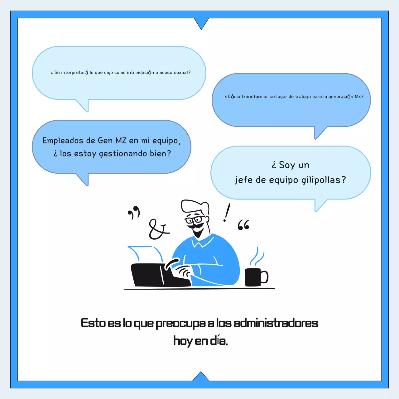 Guía de cultura laboral Blue Modern