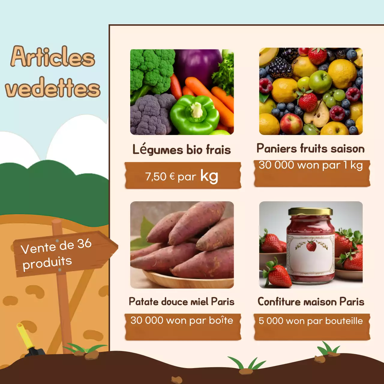 Promouvoir les produits à la menthe