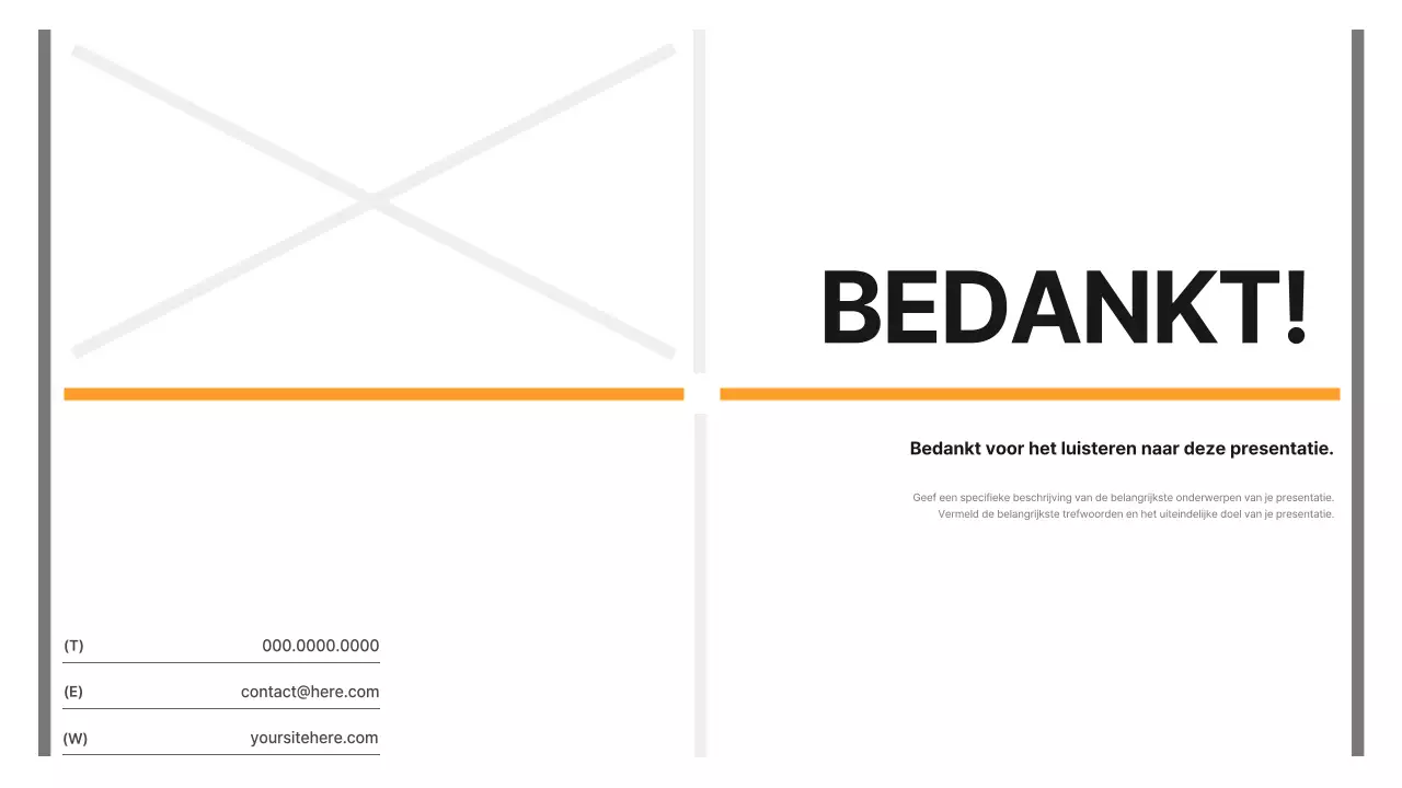 Een eenvoudig zakelijk rapport in geel en grijs