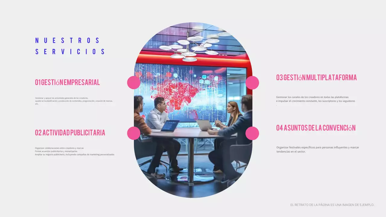 Anuncio de música moderna azul marino