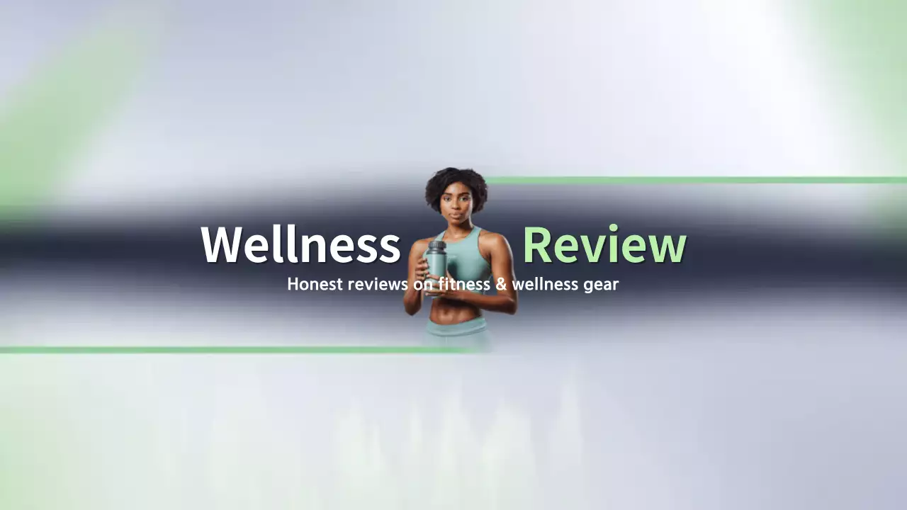 Grey Modern Wellness Promotion YouTube Thumbnail