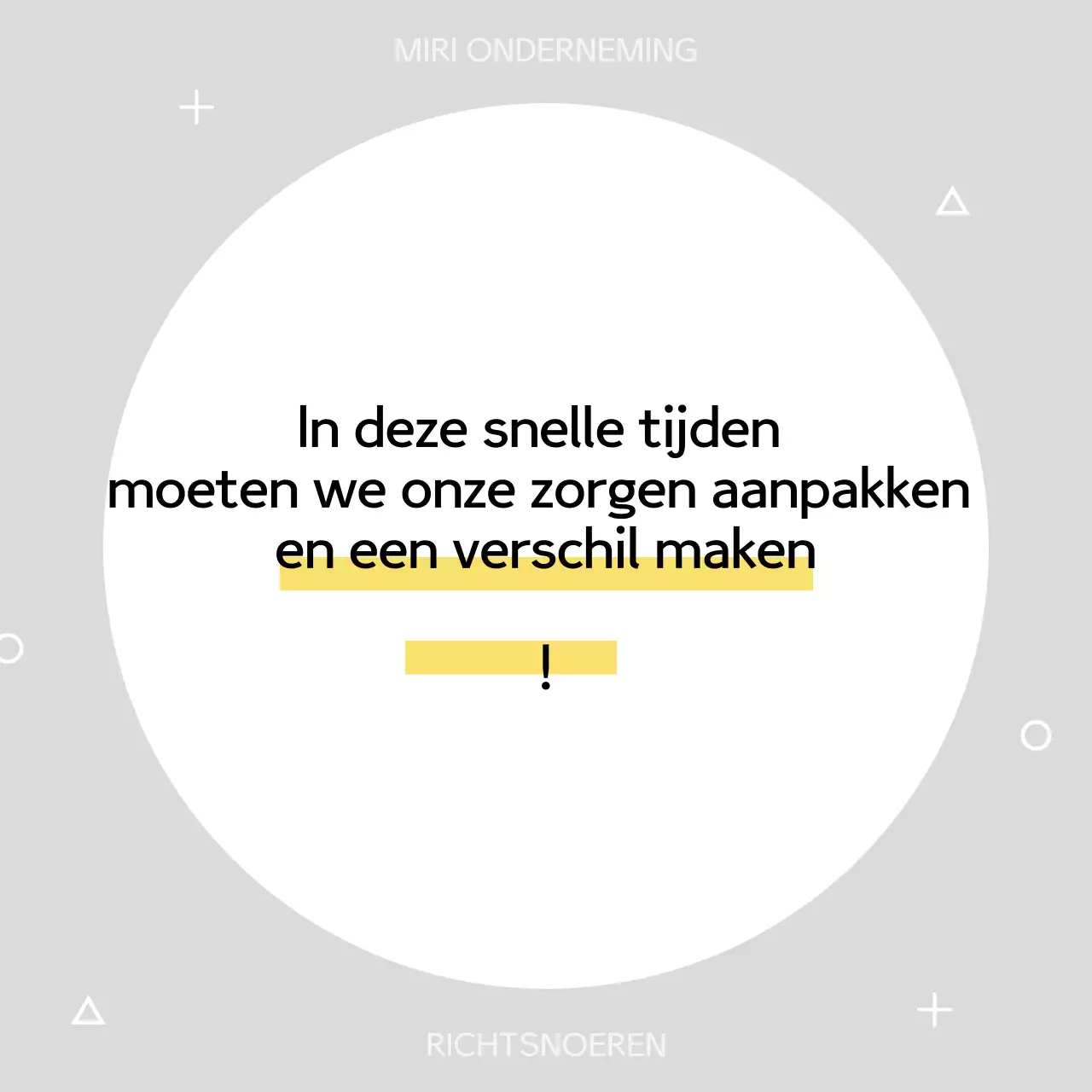 Gele eenvoudige bedrijfshandleiding