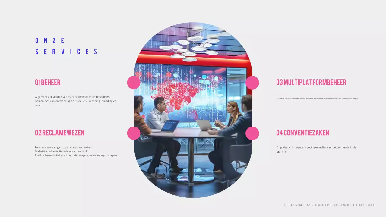 Marineblauwe moderne muziekadvertentie