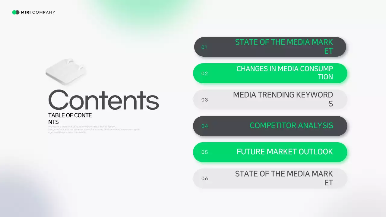 Resumo do relatório sobre os meios de comunicação modernos