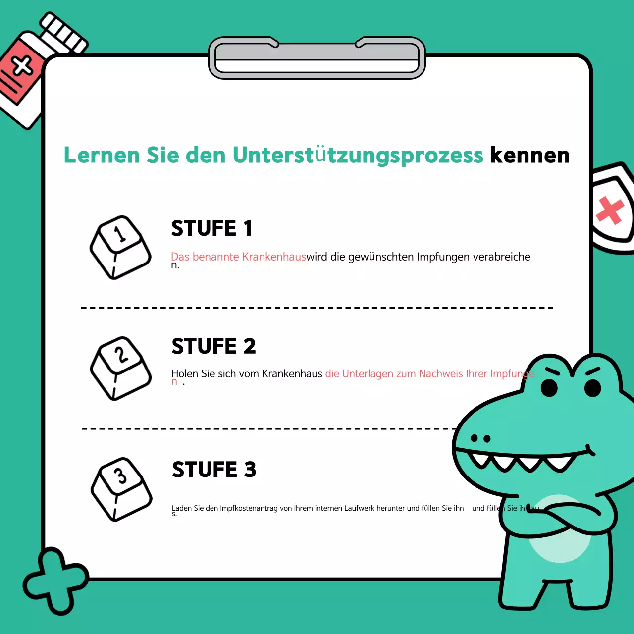 Ein niedlicher Leitfaden zur Unterstützung von Schutzimpfungen im Unternehmen