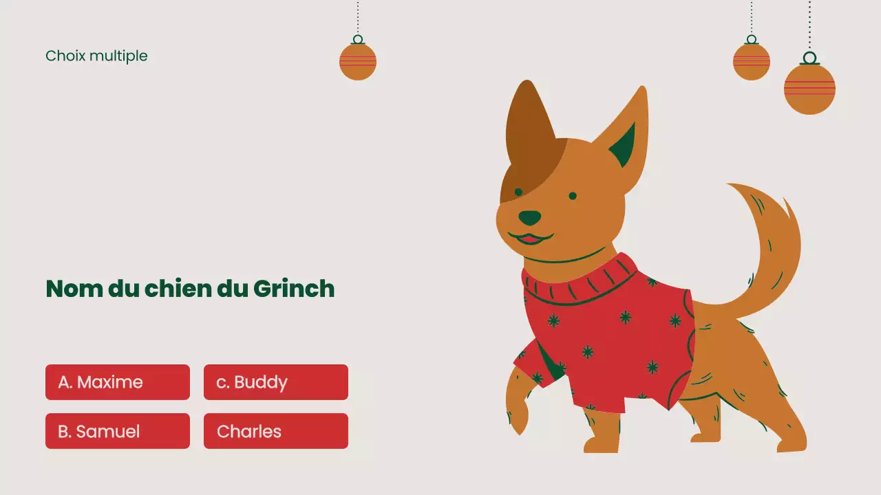 Des cadeaux de Noël simples