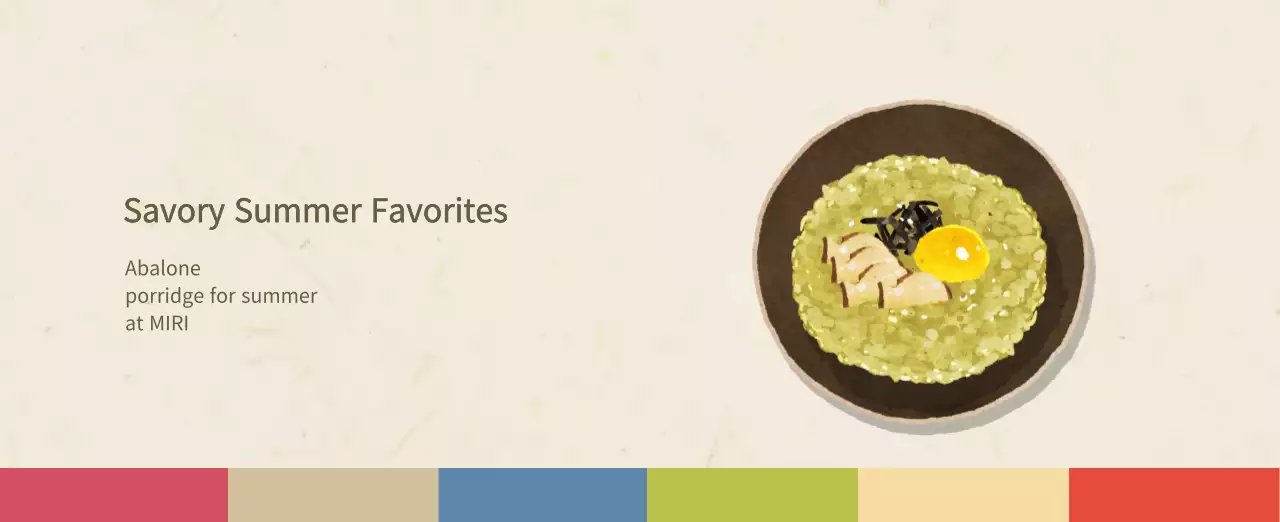 Beige Traditional Food Calendar