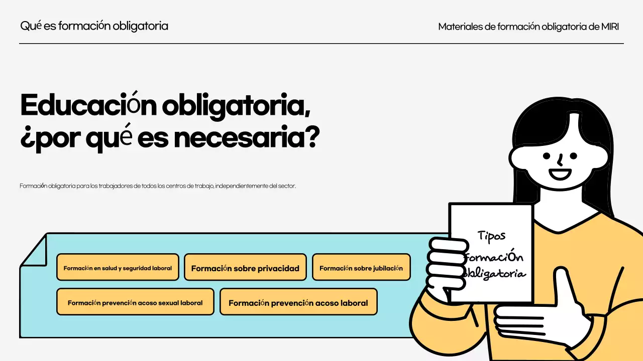 Formación en prevención del acoso laboral Formación reglamentaria