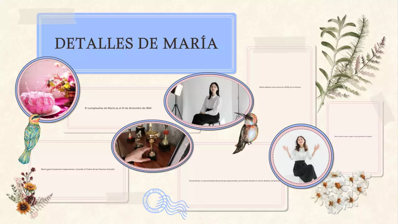 Rosa elegante K-drama de tono