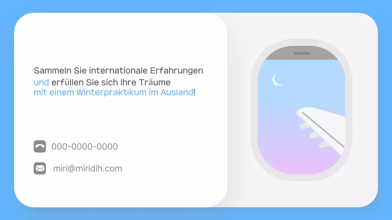 Über das Sky Blue Simple Praktikantenprogramm
