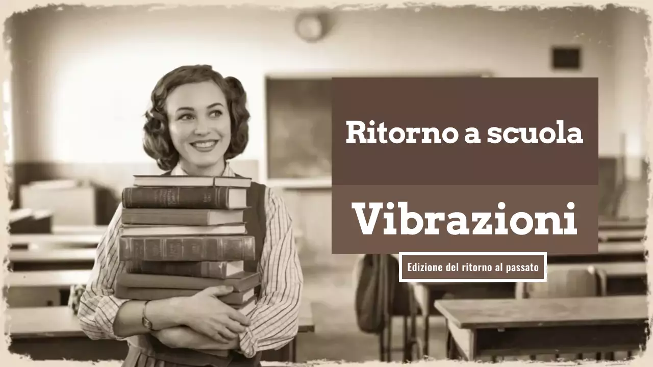 marrone back to school stile vintage