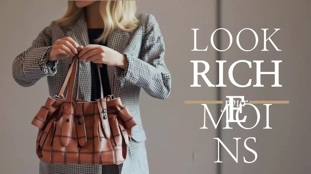 Annonce de mode classique brune