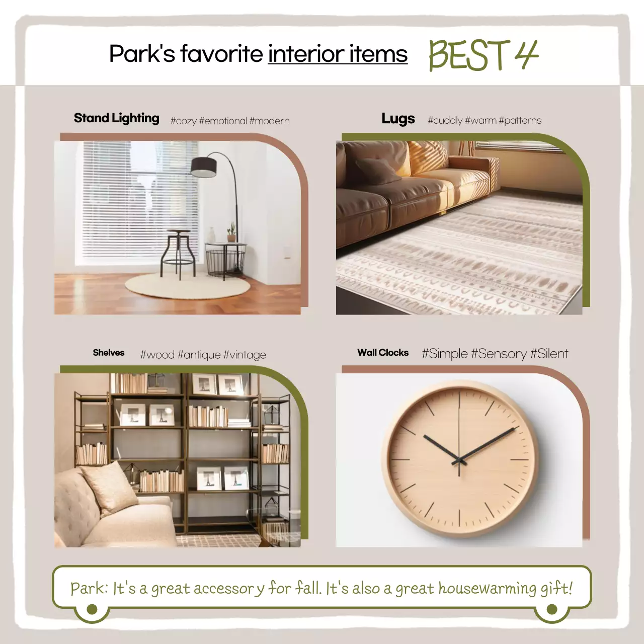 Green Trendy Fall Promotion Instagram Carousel