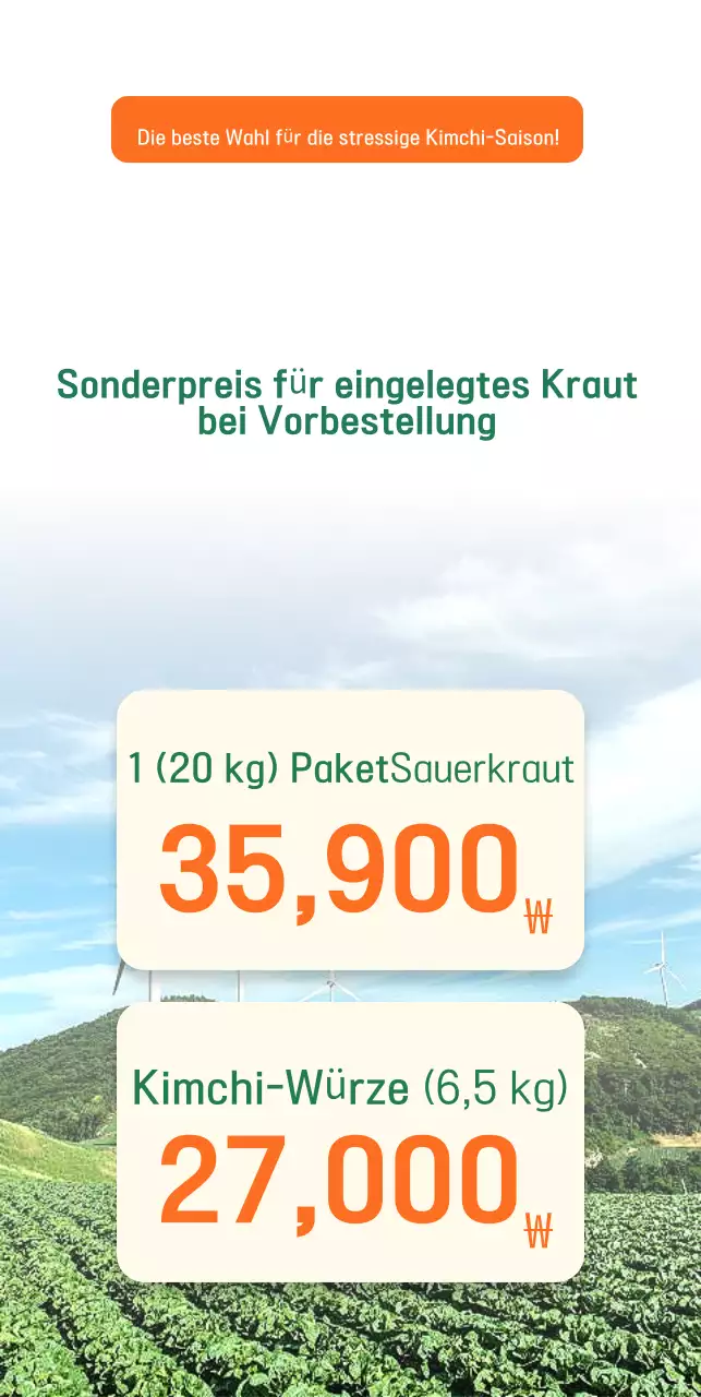 Leitfaden für grünes, sauber eingelegtes Kraut