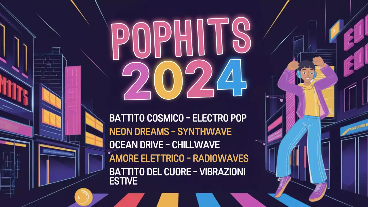 playlist di musica retrò arcobaleno