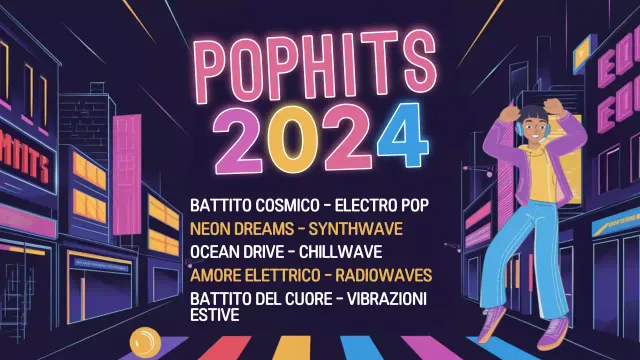 playlist di musica retrò arcobaleno