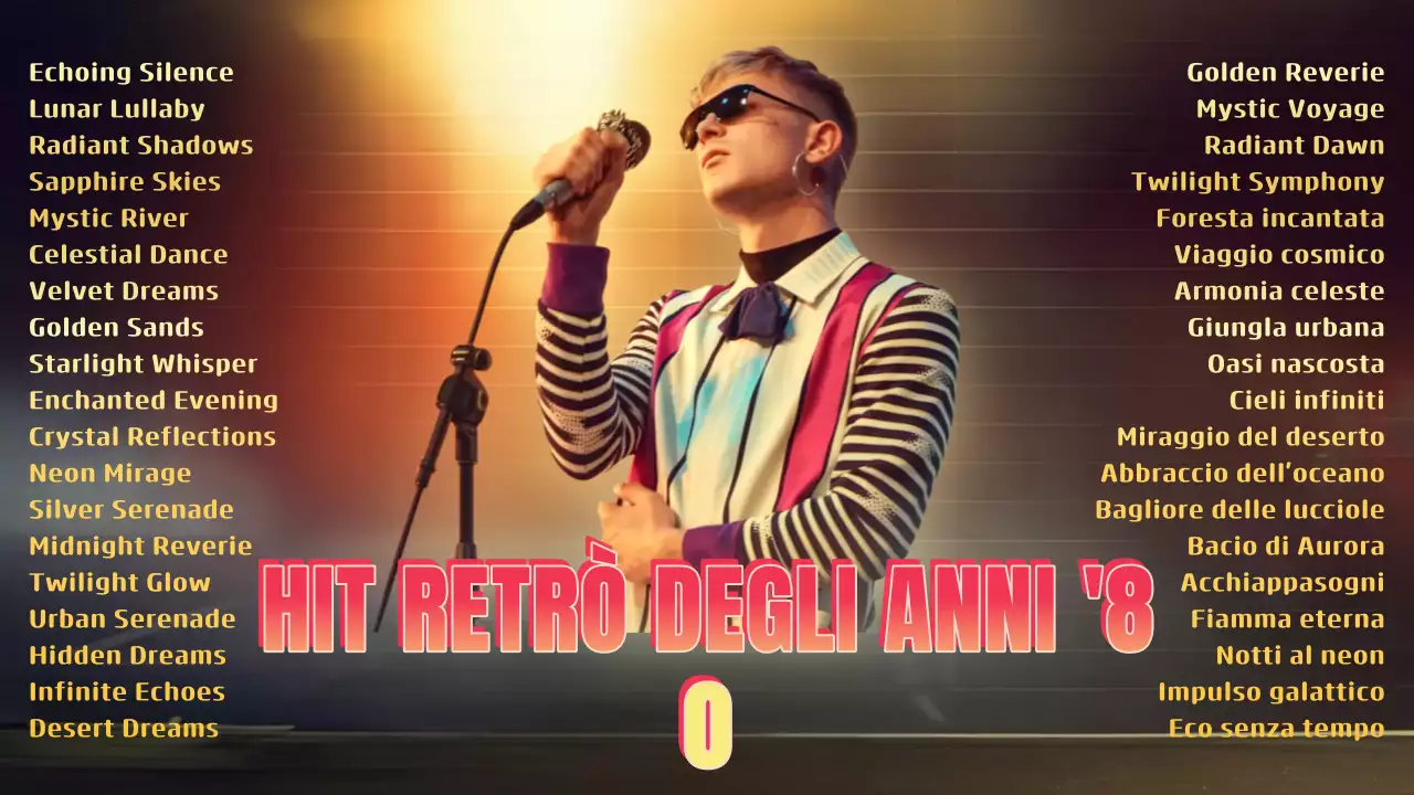 playlist di musica gialla retrò