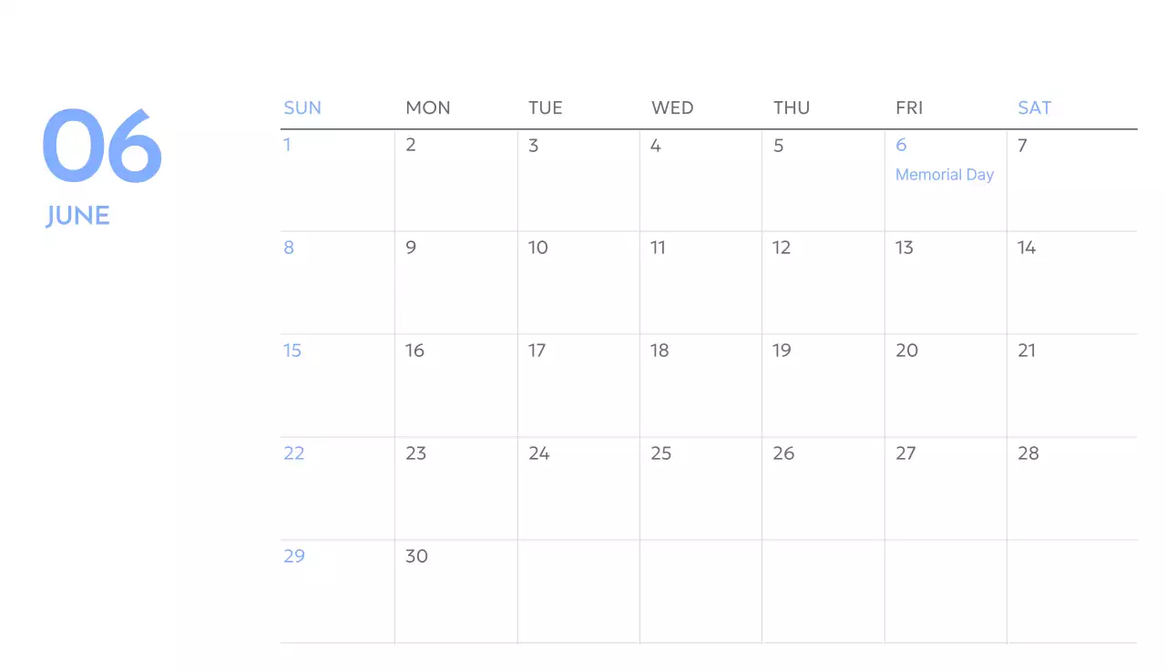 Kalender pelacak sasaran foto dengan percikan warna biru