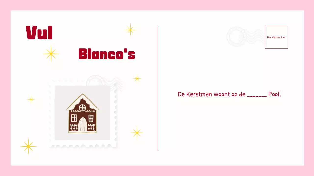 TRENDY LEUK ILLUSTRATIE KERST TRIVIA SPEL VOOR KINDEREN