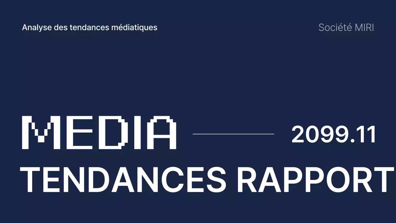 Rapport d'analyse marketing moderne bleu marine