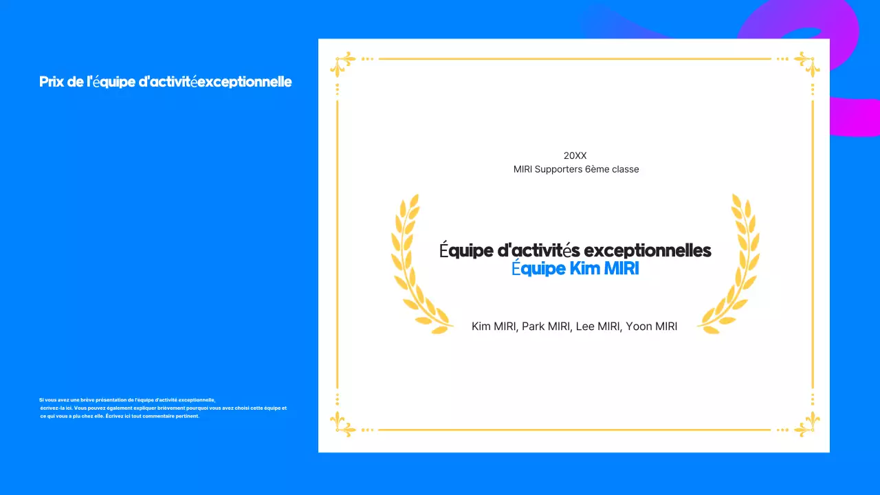 Analyse du rapport Blue Simple Supporters